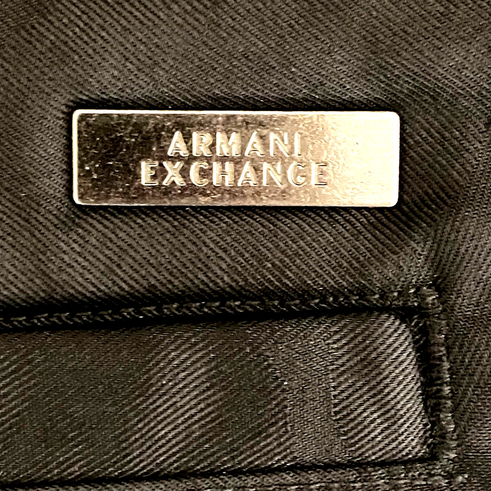 Armani Exchange Shorts Men's 34W Black Camo Lyocell Shorts 9" Inseam NEW - Picture 6 of 13